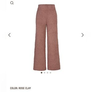 SKIMS Cozy Knit Pants Rose Clay - S/M